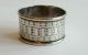 A Very Stylish Victorian Solid Silver Napkin Ring Sheffield 1870 Napkin Rings & Clips photo 4