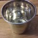 Antique French Sterling Silver Minerva Beaker / Cup.  7.  3cm High.  52.  3g Cups & Goblets photo 2