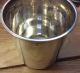 Antique French Sterling Silver Minerva Beaker / Cup.  7.  3cm High.  52.  3g Cups & Goblets photo 3