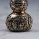 Chinese Collectible Tibet Silver Hand Carved Gourd Satues G824 Other Antique Chinese Statues photo 1