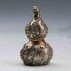 Chinese Collectible Tibet Silver Hand Carved Gourd Satues G824 Other Antique Chinese Statues photo 2