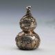 Chinese Collectible Tibet Silver Hand Carved Gourd Satues G824 Other Antique Chinese Statues photo 3