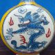 Antique Collectible Handmade Copper Painting Enamel Snuff Bottles Dragon Snuff Bottles photo 4