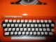 1968 Remington Classic Typewriter In Bright Orange Color With Case Typewriters photo 1