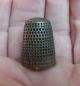 , 17th Century,  Handmade,  Thimble,  With Stamp Or Holemark H,  1600 - 1650 Thimbles photo 2