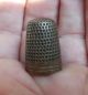 , 17th Century,  Handmade,  Thimble,  With Stamp Or Holemark H,  1600 - 1650 Thimbles photo 3