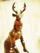 Yaqui Deer Dancer Carved Ironwood Native American photo 1