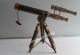 Maritime Vintage Double Barrel Telescope Antique Brass Marine Gift Item 14 