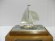 The Sailboat Of Silver985 Of The Most Wonderful Japan.  Takehiko ' S Work. Other Antique Sterling Silver photo 4