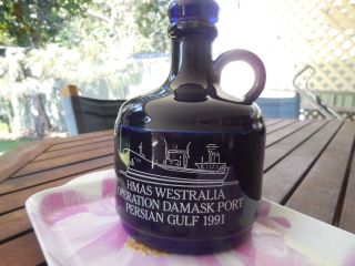 Collectable & Historic Hmas ' Westralia ' Port Decanter From 1991 photo