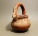 Ancient Pre - Columbian Pottery Bowl Vessel W Handle Costa Rica,  Ca 400 To 800 Ce The Americas photo 1