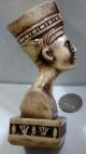 Egyptian Statue,  Queen Nefertiti,  Curved Stone, Egyptian photo 1