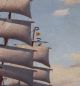 Vintage Charles Rosner Seascape Oil Painting,  British Clipper Ship Tigris,  Nr Other Maritime Antiques photo 2