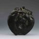 Chinese Bronze Hand - Carved Frog & Leaf Statue G561 Other Antique Chinese Statues photo 2