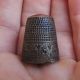 Very Rare And,  16th /,  17th Century,  Thimble,  Decorated With Stars Thimbles photo 1