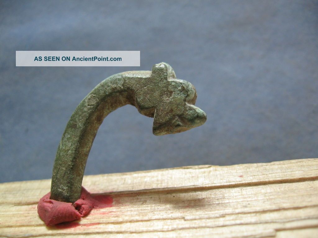 Dragon Head Amulet Ancient Celtic Ceremony Pendant 600 - 400 Bc. Celtic photo