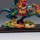 Chinese Cloisonne Porcelain Hand - Painted Fine Horse Statue G643 Other Antique Chinese Statues photo 2