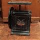 Vintage Hanson Kitchen Scale 24 Lbs By Oz.  Black Eagle Flags Great Patina Scales photo 4