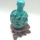 China ' S Artificial Turquoise Hand - Carved Fish Snuff Bottles Snuff Bottles photo 1
