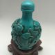 China ' S Artificial Turquoise Hand - Carved Fish Snuff Bottles Snuff Bottles photo 3