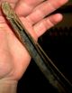 Antique C.  1850 Plains Native American Indian Bow W/ Green Paint Vafo Native American photo 6