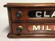 Fine Antique Clark ' S Mile End Spool Cotton Cabinet Sewing Counter Store Display Furniture photo 8