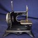 Antique Tin Child Toy Sewing Machine 120,  Yr Old Made In Denmark 1880s Sewing Machines photo 3