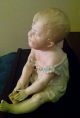 Large Antique Gebruder Heubach Bisque Piano Baby Figurines photo 3