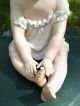 Large Antique Gebruder Heubach Bisque Piano Baby Figurines photo 4