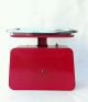 Antique Vintage Family Kitchen Red Scale Stube W Germany 10kg/22lb 1950 Scales photo 4