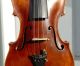 Old Interesting Violin J.  Hellmer Prague 1862 String photo 2