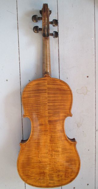 Old Italian Violin A.  Stradivarius Cremona 1720 Label,  David Hopf 1761 Label ? photo