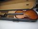 Old Italian Violin A.  Stradivarius Cremona 1720 Label,  David Hopf 1761 Label ? String photo 6