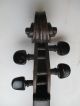 Old Italian Violin A.  Stradivarius Cremona 1720 Label,  David Hopf 1761 Label ? String photo 7