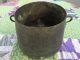 Extremely Old Antique Cauldron Kettle Hand Crafted Copper Primitive Mid 1800 ' S Primitives photo 9