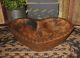Heart Wood Dough Pantry Bowl Primitive/french Country Kitchen Farmhouse Decor Primitives photo 3