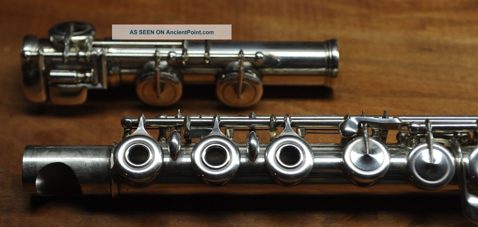 French Vintage Boehm Flute By Djalma Julliot Wind photo