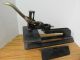 Old Booklet / Flat Stapler Industrial Letterpress Print Shop Machine Acme No.  1 Other Mercantile Antiques photo 9