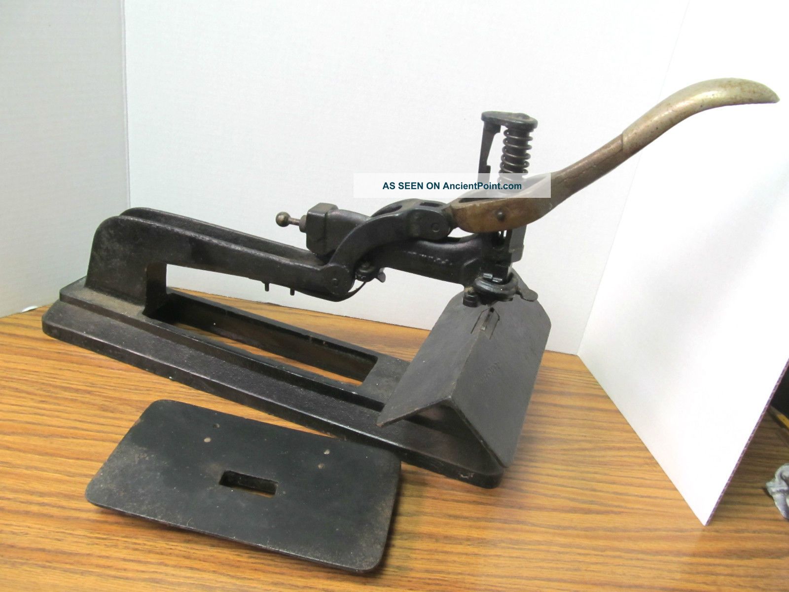 Old Booklet / Flat Stapler Industrial Letterpress Print Shop Machine Acme No.  1 Other Mercantile Antiques photo