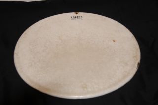 Antique Toledo Scale Porcelain Tray Plate Platform photo