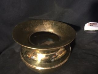 Rare Antique Brass Spittoon photo
