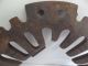 Antique Old 1906 Oak 16 Mod 17 Cast Iron Metal Cooker Stove Grate Hardware Part Stoves photo 11