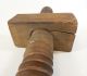 Antique Wooden Screw Press - Maple,  American - 27 