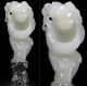 Rare 18th - 19th Century Chinese Carved White Jade Smiling Boy With A Peach Bough Men, Women & Children photo 1