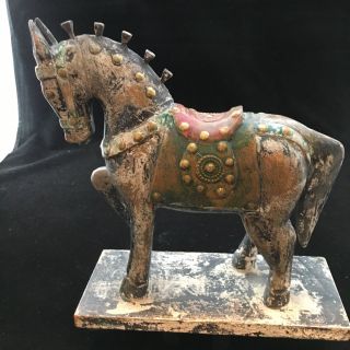 Home Decor - Replica Chinese Ancient Horse - Wood 