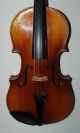 Antique Handmade German 4/4 Violin From Albert Gropp Siebenbrunn - 1920 ' S String photo 1