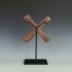 Handa Cross Currency Copper Katanga People Dem Rep Congo C.  Africa Early 20th C. Other African Antiques photo 2