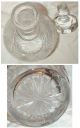 Lovely Antique Clear Glass Decanter /11.  5 