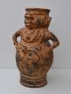 Precolumbian Terracotta Vessel Urn,  Probably Tairona Culture Colombia Antique The Americas photo 1
