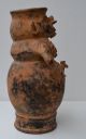 Precolumbian Terracotta Vessel Urn,  Probably Tairona Culture Colombia Antique The Americas photo 7